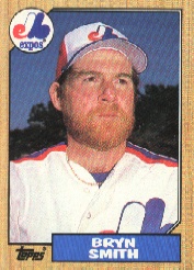1987 Topps Baseball Cards      505     Bryn Smith
